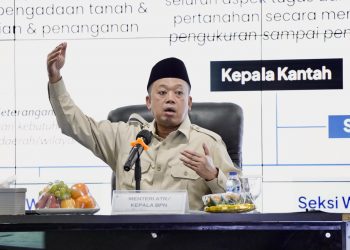 Pengarahan di Kanwil BPN Provinsi Sumatera Utara, Menteri Nusron Minta Jajaran Utamakan Kemudahan Layanan bagi Masyarakat
