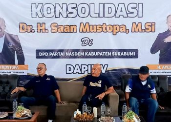 Saan Mustopa Konsolidasi NasDem di Sukabumi, Bidik Tambah Kursi pada Pemilu 2029