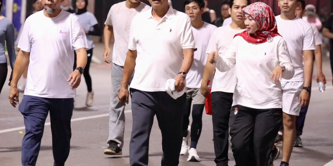 Rehat Sejenak dari Aktivitas Kantor, Kementerian ATR/BPN Adakan Slow Run Rutin Sepulang Kerja