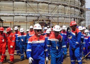 MWT Komut Pertamina di Tanjung Gerem, Iwan Bule: Terus Kawal Urat Nadi Energi Negeri