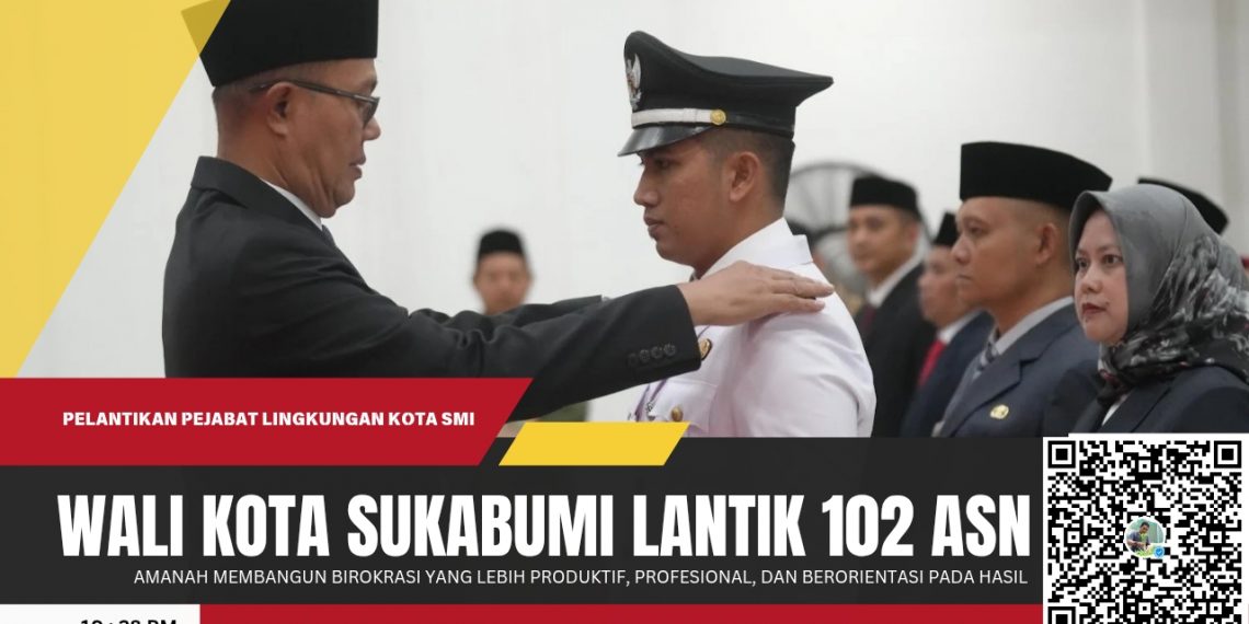 Ayep Zaki Lantik 102 ASN, Tekankan Birokrasi Cepat dan Profesional