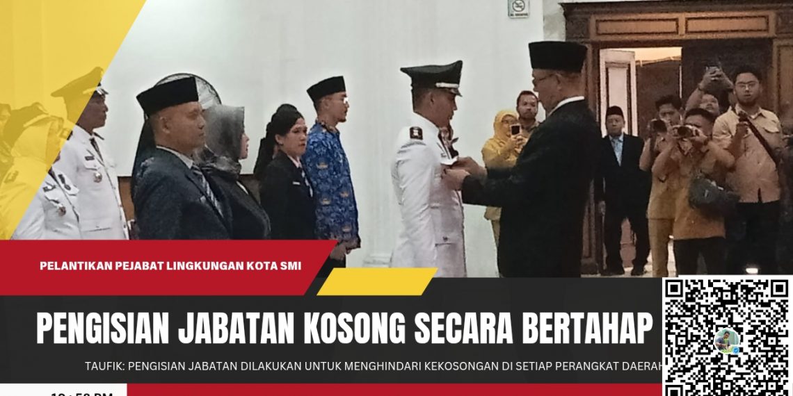 BKPSDM Kota Sukabumi Pastikan Pengisian Jabatan Kosong Dilakukan Bertahap