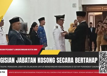 BKPSDM Kota Sukabumi Pastikan Pengisian Jabatan Kosong Dilakukan Bertahap
