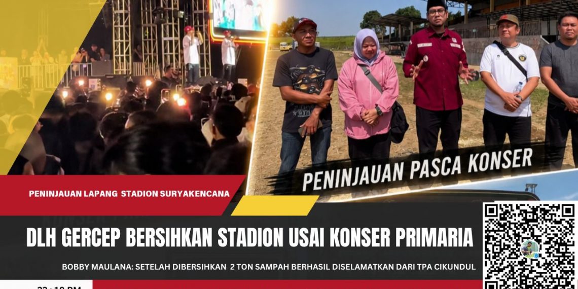 Gercep Usai Konser Primaria, Bobby Maulana: 2 Ton Sampah Berhasil Diselamatkan dari TPA Cikundul