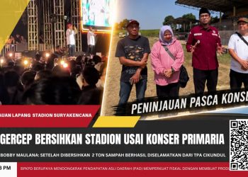 Gercep Usai Konser Primaria, Bobby Maulana: 2 Ton Sampah Berhasil Diselamatkan dari TPA Cikundul