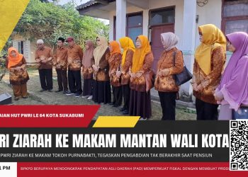 PWRI Kota Sukabumi Ziarah ke Makam Tokoh Purnabakti, Tegaskan Pengabdian Tak Berakhir Saat Pensiun