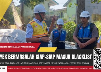 Ayep Zaki Ultimatum Kontraktor: Proyek Bermasalah Siap-Siap Masuk Blacklist