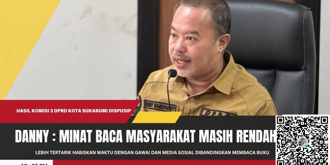 Rendahnya Minat Baca Masyarakat, Danny Ramdhani: Gawai Hingga Budaya Jadi Penyebab