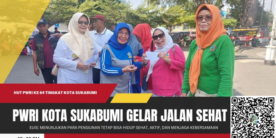 HUT Ke-64 PWRI Sukabumi, Wredatama Diajak Tetap Sehat dan Terus Mengabdi