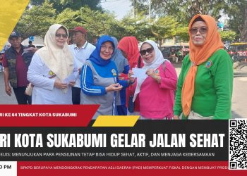 HUT Ke-64 PWRI Sukabumi, Wredatama Diajak Tetap Sehat dan Terus Mengabdi