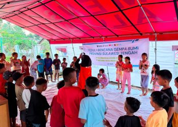 Pertamina Patra Niaga, PLN Nusantara Power UP Rembang, dan Rumah Zakat Hadirkan Layanan Psikososial bagi Anak Penyintas Gempa di Sigi