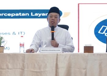 Menteri Nusron Ajak BPKAD dan IPPAT Se-Jateng Perkuat Sinergi Wujudkan Transformasi Layanan Pertanahan