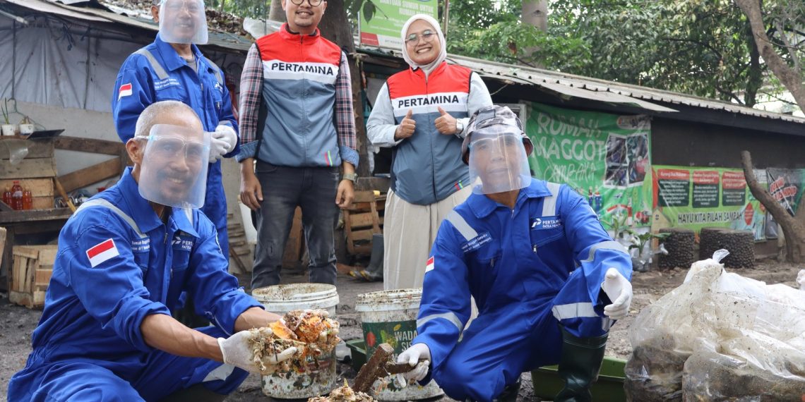 Pertamina Patra Niaga RJBB Perkuat Rumah Maggot Campaka, Dukung Pengelolaan Sampah di Kota Bandung