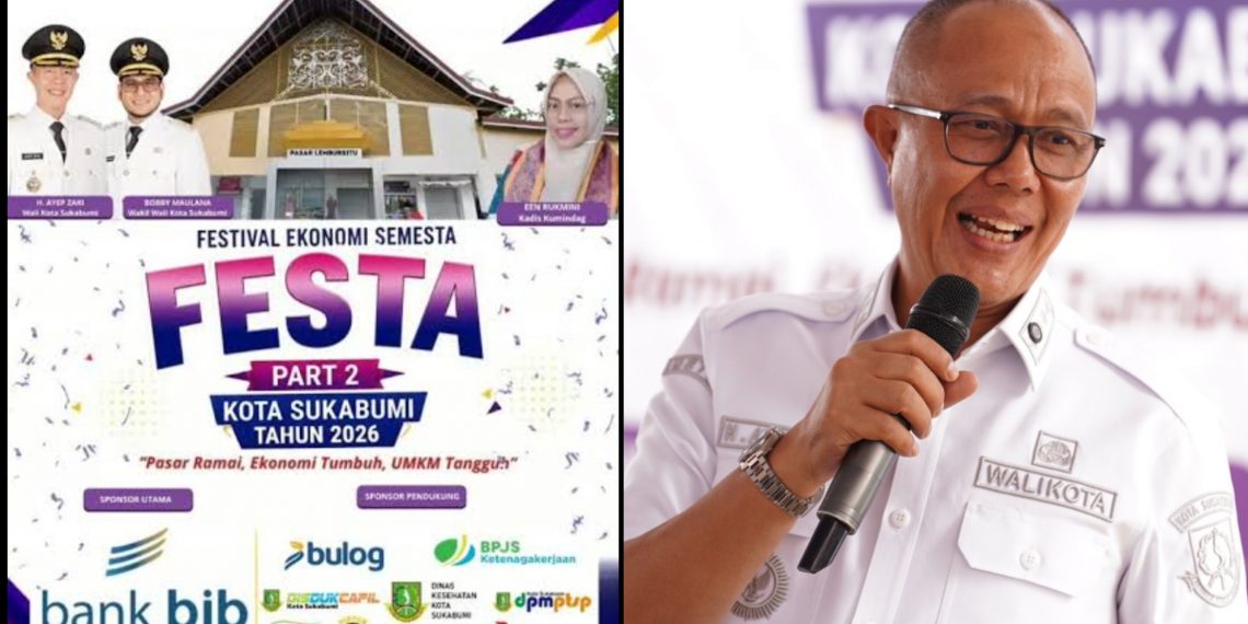 Pasar Lembursitu Dihidupkan Kembali Lewat FESTA 2026, Pemkot Sukabumi Dorong UMKM dan Perdagangan Lokal