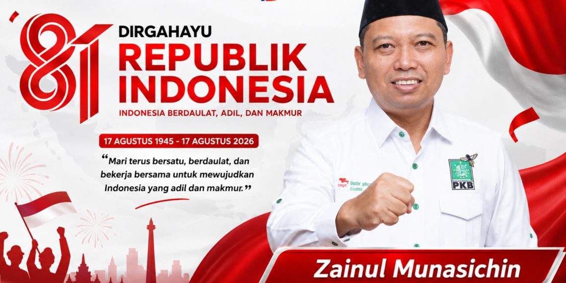 Zainul Munasichin: Kemerdekaan Tak Cukup Dirayakan, Kesejahteraan Rakyat Harus Diperjuangkan