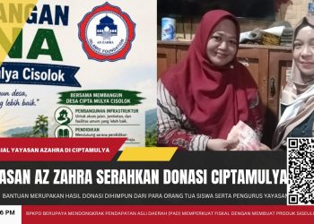 Dari Ruang Kelas untuk Korban Kebakaran, Keluarga Besar Az-Zahra Sukabumi Ulurkan Kepedulian ke Kasepuhan Ciptamulya