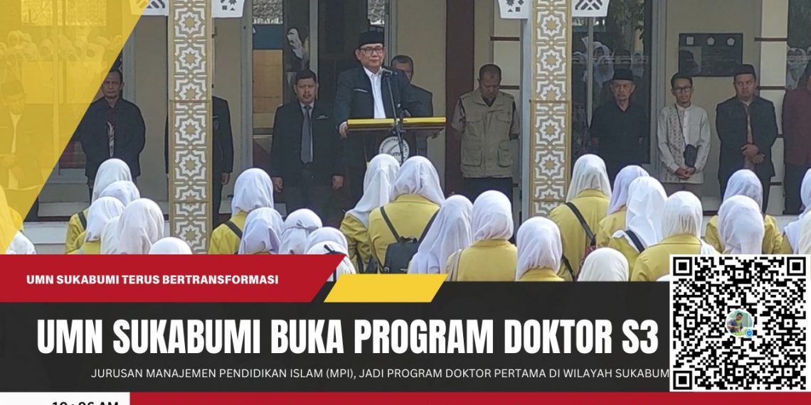 Resmi Jadi Universitas, UMN Sukabumi Buka Program Doktor S3 Pertama di Sukabumi