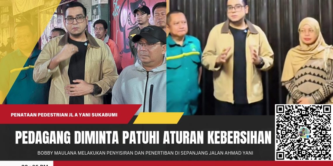 Pemkot Sukabumi Perketat Penataan Jalan Ahmad Yani, Pedagang Diminta Patuhi Aturan Kebersihan