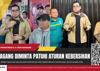 Pemkot Sukabumi Perketat Penataan Jalan Ahmad Yani, Pedagang Diminta Patuhi Aturan Kebersihan
