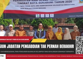 Ketua PWRI Kota Sukabumi: Pensiun Itu Jabatan, Pengabdian untuk Bangsa Tak Pernah Berakhir