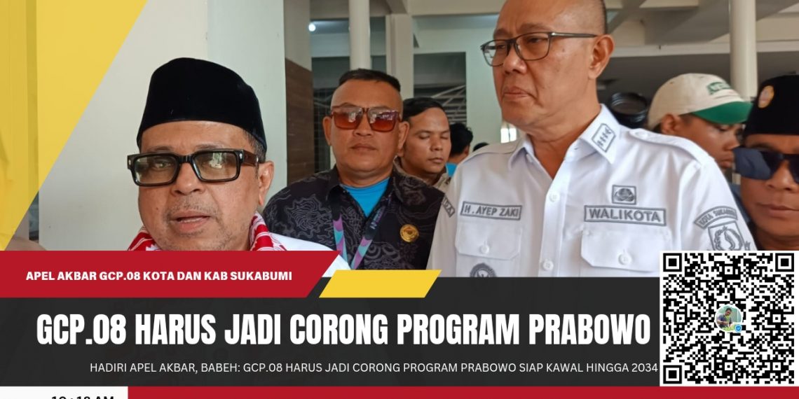 Babeh Haikal Tegaskan GCP.08 Harus Jadi Corong Program Prabowo, Siap Kawal hingga 2034