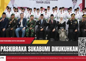 30 Paskibraka Sukabumi Dikukuhkan, Wali Kota Titip Masa Depan Kota di Pundak Generasi Muda