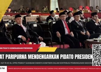 HUT RI ke-81, DPRD dan Pemkot Sukabumi Diminta Komitmen Dalam Kontribusi Pembangunan Nasional