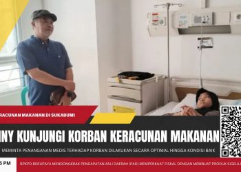 Danny Ramdhani Jenguk Korban Keracunan di Lembursitu, Tekankan Penanganan Maksimal
