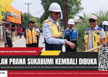 Jalan Prana Kembali Dibuka, Pemkot Sukabumi Tegaskan Jalan Harus Tuntas dan Berkualitas