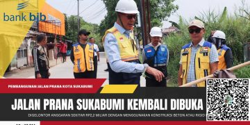 Jalan Prana Kembali Dibuka, Pemkot Sukabumi Tegaskan Jalan Harus Tuntas dan Berkualitas
