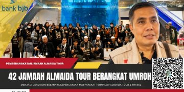 42 Jamaah Almaida Tour Berangkat ke Tanah Suci, Ikhtiar Menjemput Panggilan Allah