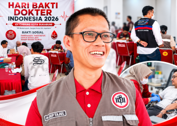 30 Dokter IDI Sukabumi Turun Langsung Layani Warga di Bakti Sosial INTI-PINTI