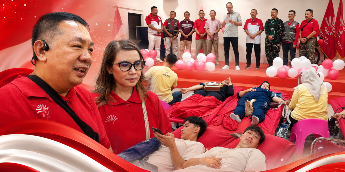 INTI-PINTI Sukabumi Bidik 250 Kantong Darah, Bakti Sosial Digelar di HUT RI ke-81