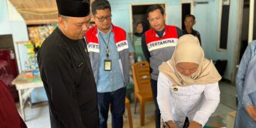 Pertamina Patra Niaga RJBB Perkuat Layanan Fasilitas Posyandu Desa Pejaten