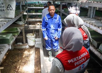 Pertamina Patra Niaga RJBB Kembangkan Pengelolaan Sampah di Campaka, Buka Peluang Ekonomi bagi Warga
