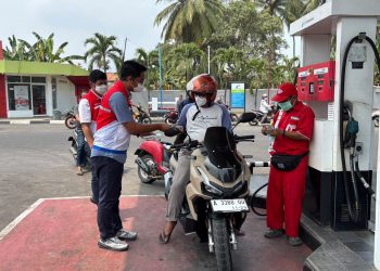 Pertamina Patra Niaga RJBB Gerak Cepat Respons Abu Vulkanik di Banten, Salurkan 11 Ribu Masker