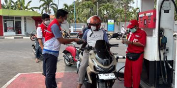 Pertamina Patra Niaga RJBB Gerak Cepat Respons Abu Vulkanik di Banten, Salurkan 11 Ribu Masker