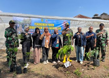Kolaborasi Pertamina Patra Niaga RJBB Bersama TNI, Dorong Penghijauan Lahan di Tasikmalaya