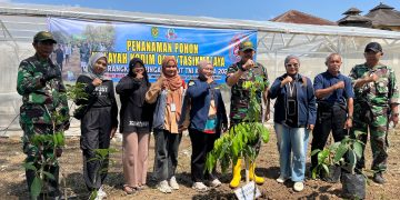 Kolaborasi Pertamina Patra Niaga RJBB Bersama TNI, Dorong Penghijauan Lahan di Tasikmalaya