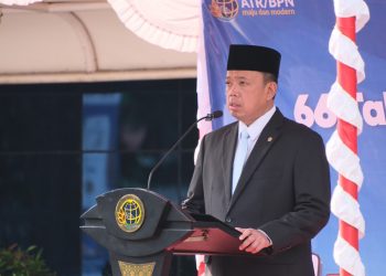 Pesan Menteri Nusron di Peringatan HANTARU 2026: Transformasi, Melayani Lebih Pasti Jadi Cara Kerja Sehari-hari