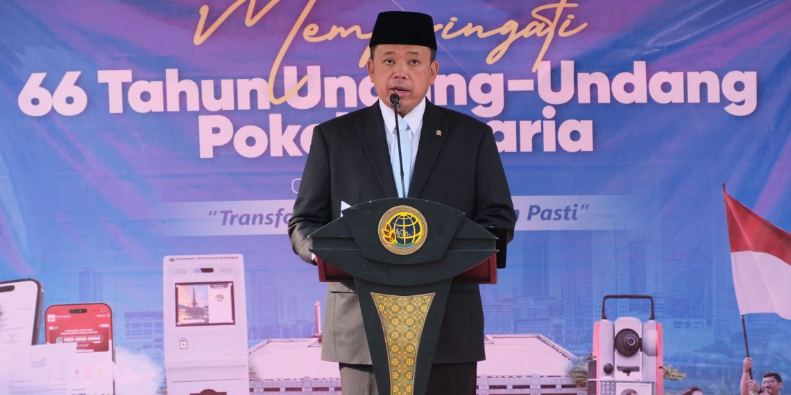 66 Tahun Peringatan UUPA, Kementerian ATR/BPN Akselerasi Sejumlah Program Strategis di Bidang Pertanahan dan Tata Ruang