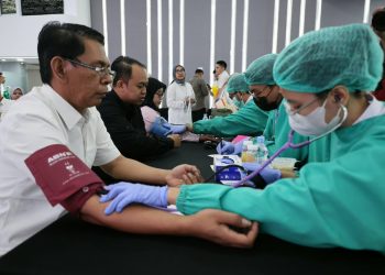 Gelar Aksi Peduli Sesama, Kementerian ATR/BPN Selenggarakan HANTARU Peduli Lewat Donor Darah