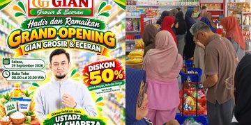 Belum Grand Opening, Toko Gian Sudah Diserbu Ratusan Emak-Emak! Minyak, Gula hingga Telur Jadi Buruan