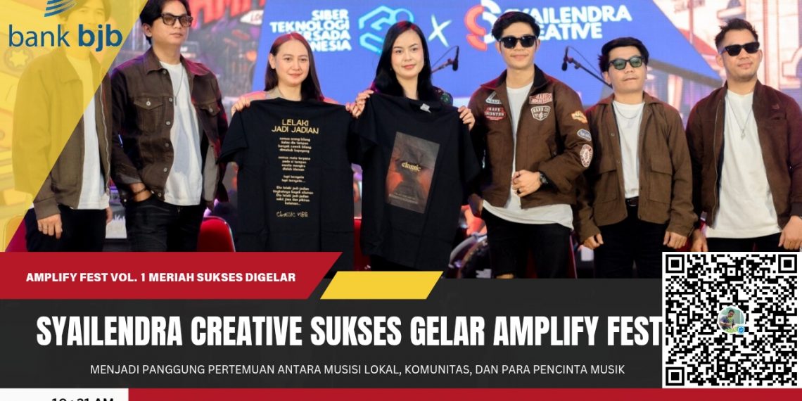AMPLIFY FEST Vol. 1: Ketika Sukabumi Mengguncang Panggung dengan Energi Musik Lokal
