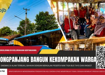 Gunakan Bus Tayo, Cara Unik Kelurahan Gedongpanjang Bangun Kekompakan Warga