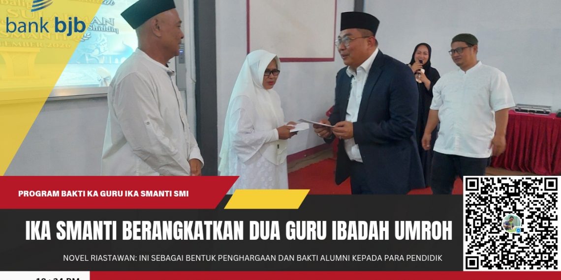 Bakti Alumni Kepada Guru, IKA Smanti Berangkatkan Dua Guru Ibadah Umrah