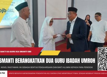 Bakti Alumni Kepada Guru, IKA Smanti Berangkatkan Dua Guru Ibadah Umrah