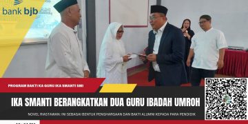Bakti Alumni Kepada Guru, IKA Smanti Berangkatkan Dua Guru Ibadah Umrah