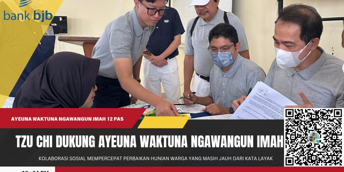 Puluhan Rumah Tak Layak Huni di Sukabumi Dibedah, Budha Tzu Chi Turun Tangan