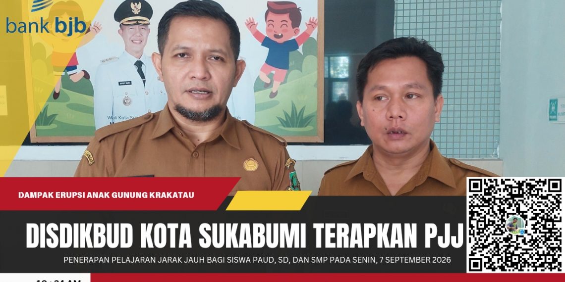 Debu Erupsi Gunung Anak Krakatau Ganggu Udara, Disdikbud Sukabumi Terapkan PJJ